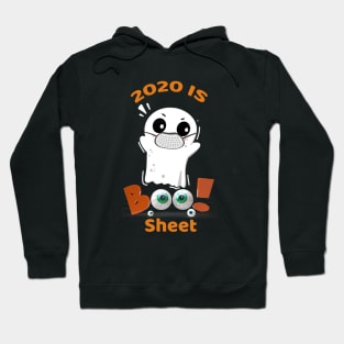 2020 Is Boo Sheet Halloween Ghost Hoodie